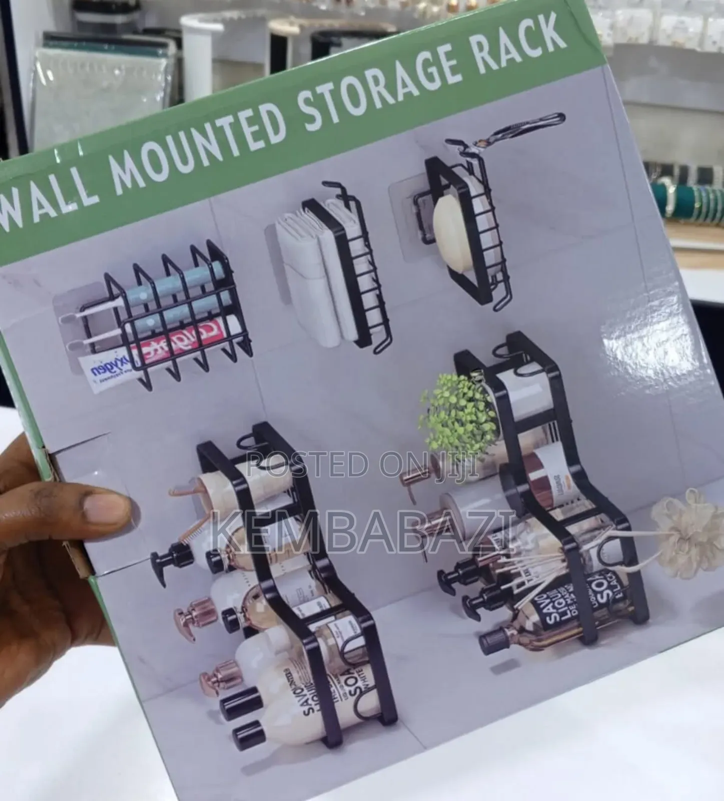 5piece Set Shower Caddy/Bathroom Shelves