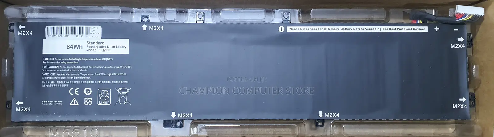 Dell 6gtpy M5510 for Dell XPS-15 9550-70, Precision 5510-40, M5510-20