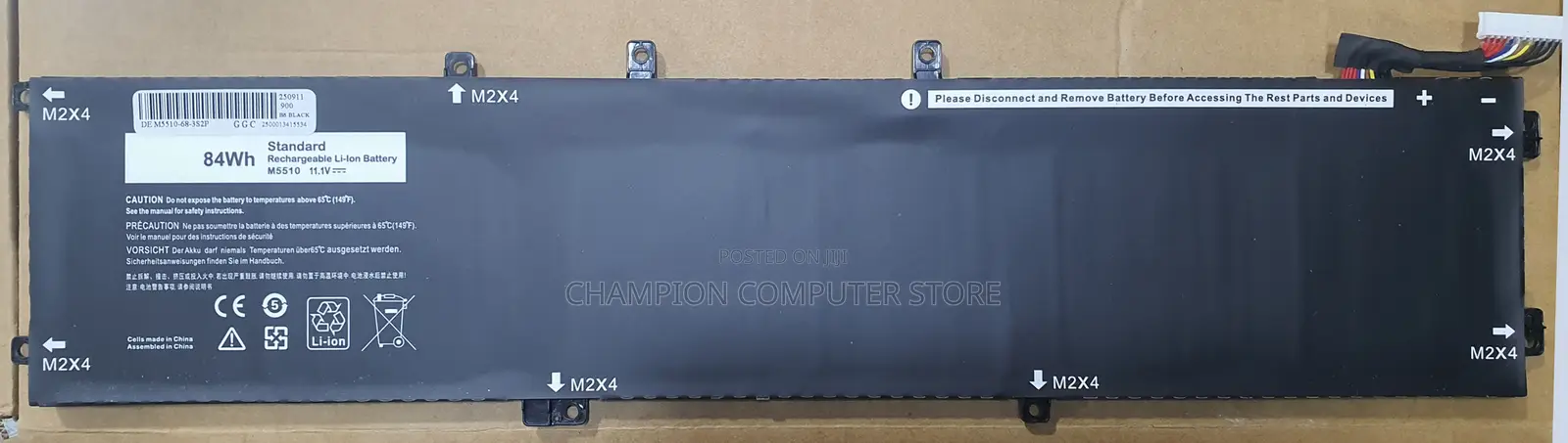 Dell 6gtpy M5510 for Dell XPS-15 9550-70, Precision 5510-40, M5510-20