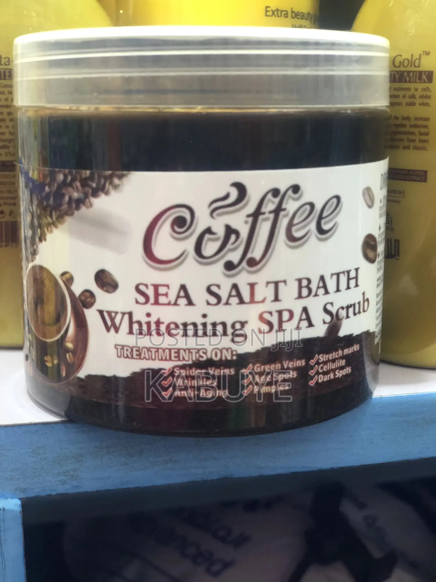 Coffee Sea Salt Bath Whitening Spa Scrub