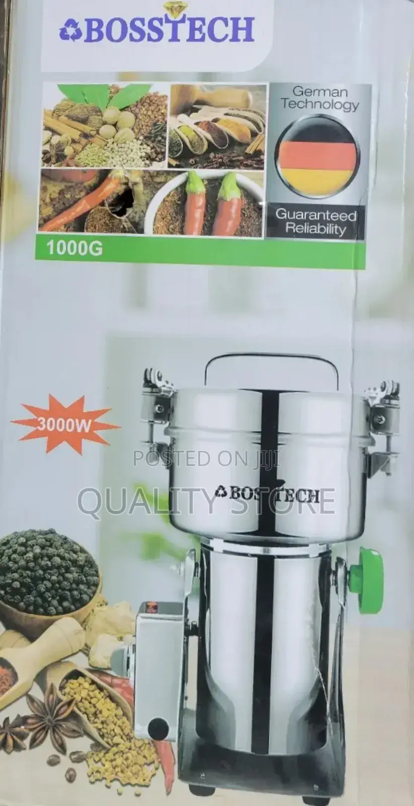 Boss Tech Spice Grinder 1000g