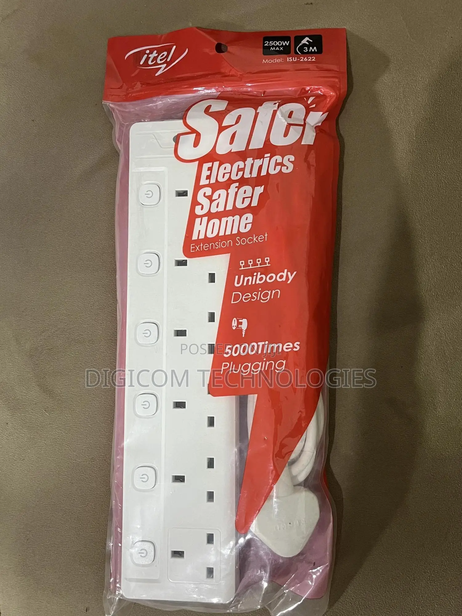 Itel Original Extension Cables 6-Way