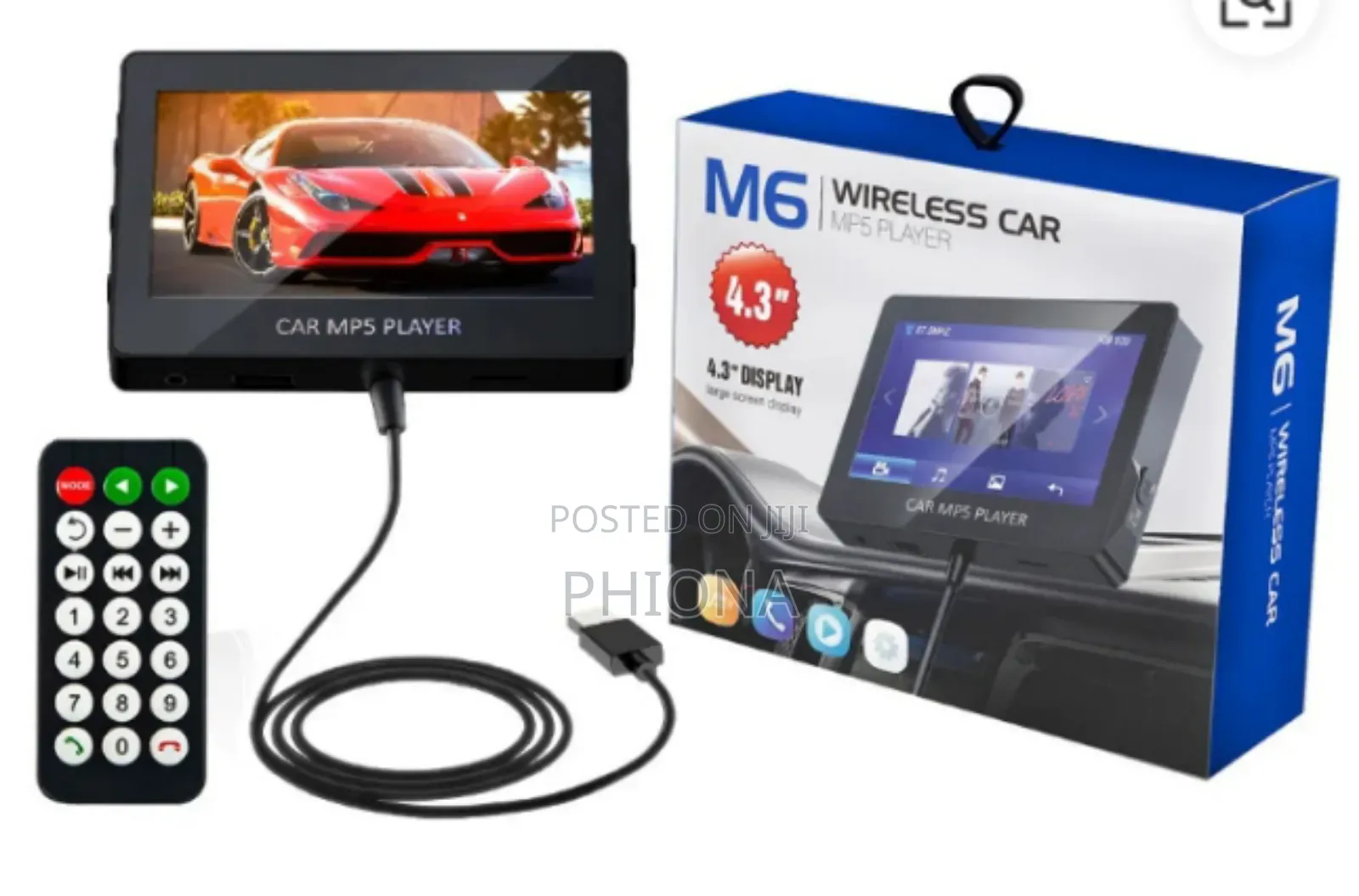 Wireless Car Mp5 Player