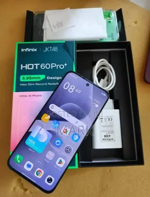 New Infinix Hot 60 Pro+ 128 GB Black