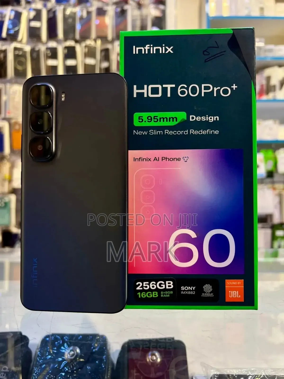 New Infinix Hot 60 Pro+ 128 GB Black
