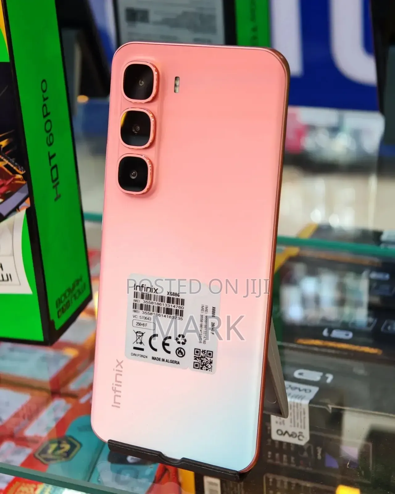 New Infinix Hot 60 Pro+ 128 GB Pink