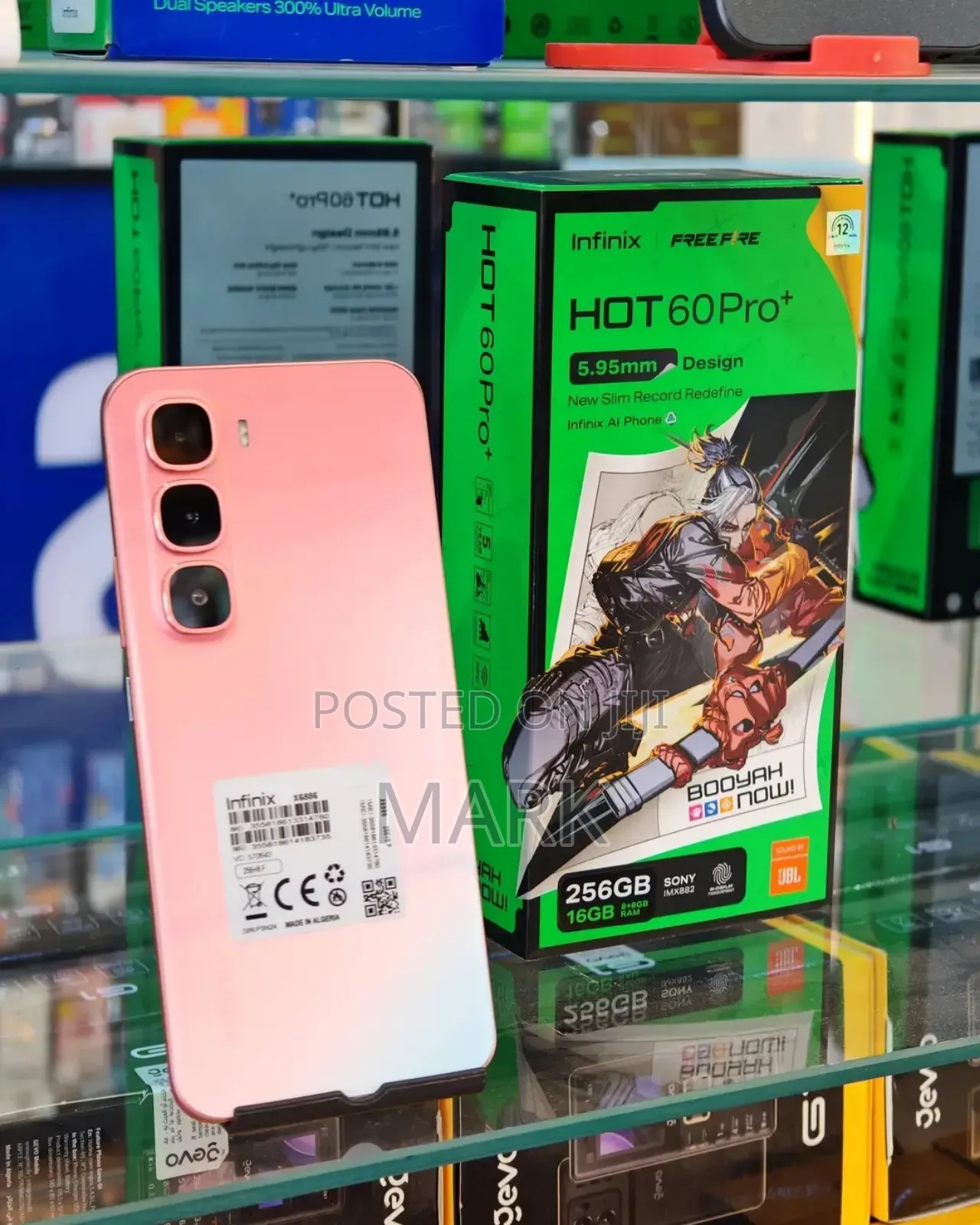 New Infinix Hot 60 Pro+ 128 GB Pink