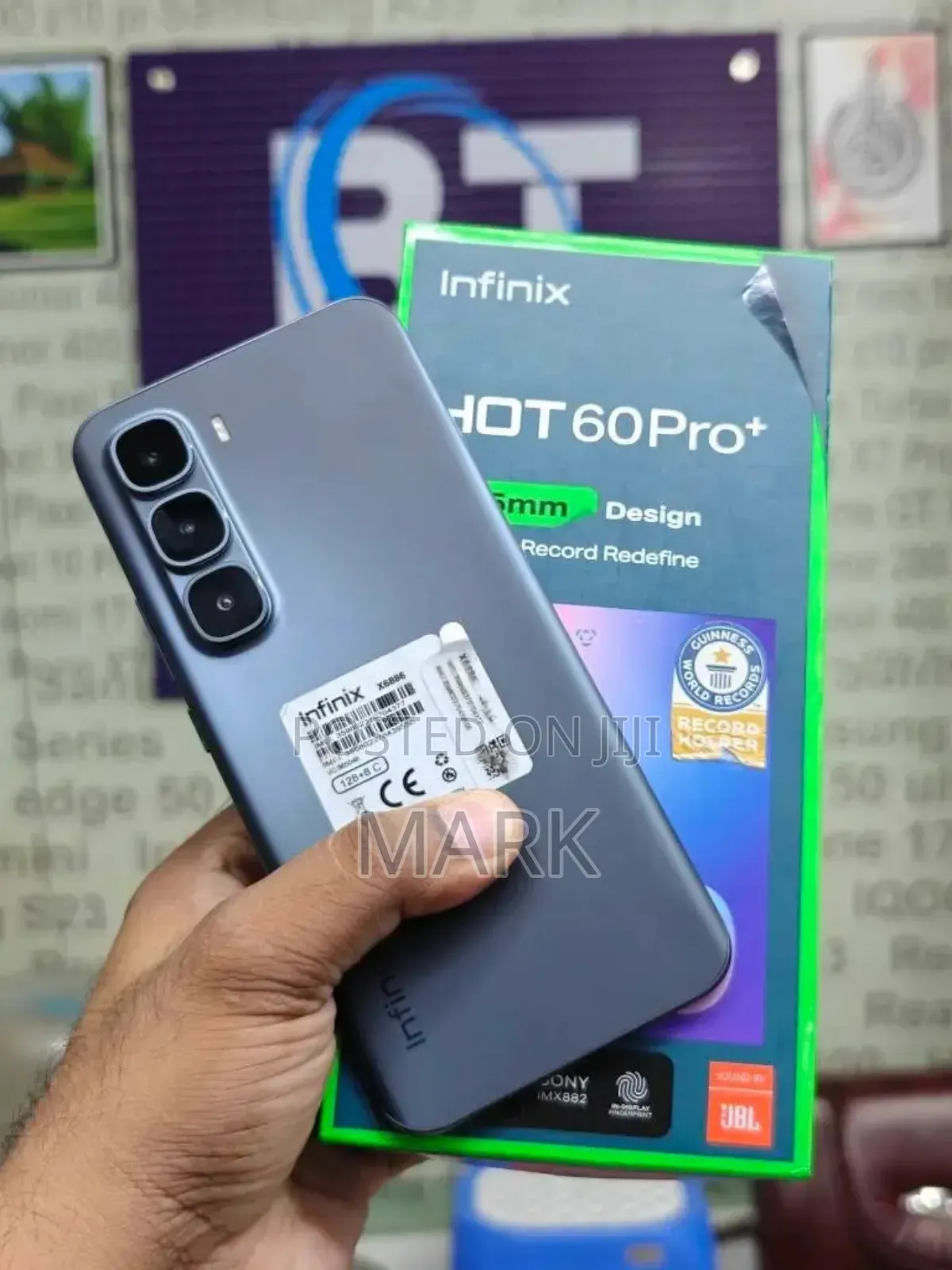 New Infinix Hot 60 Pro+ 128 GB Black