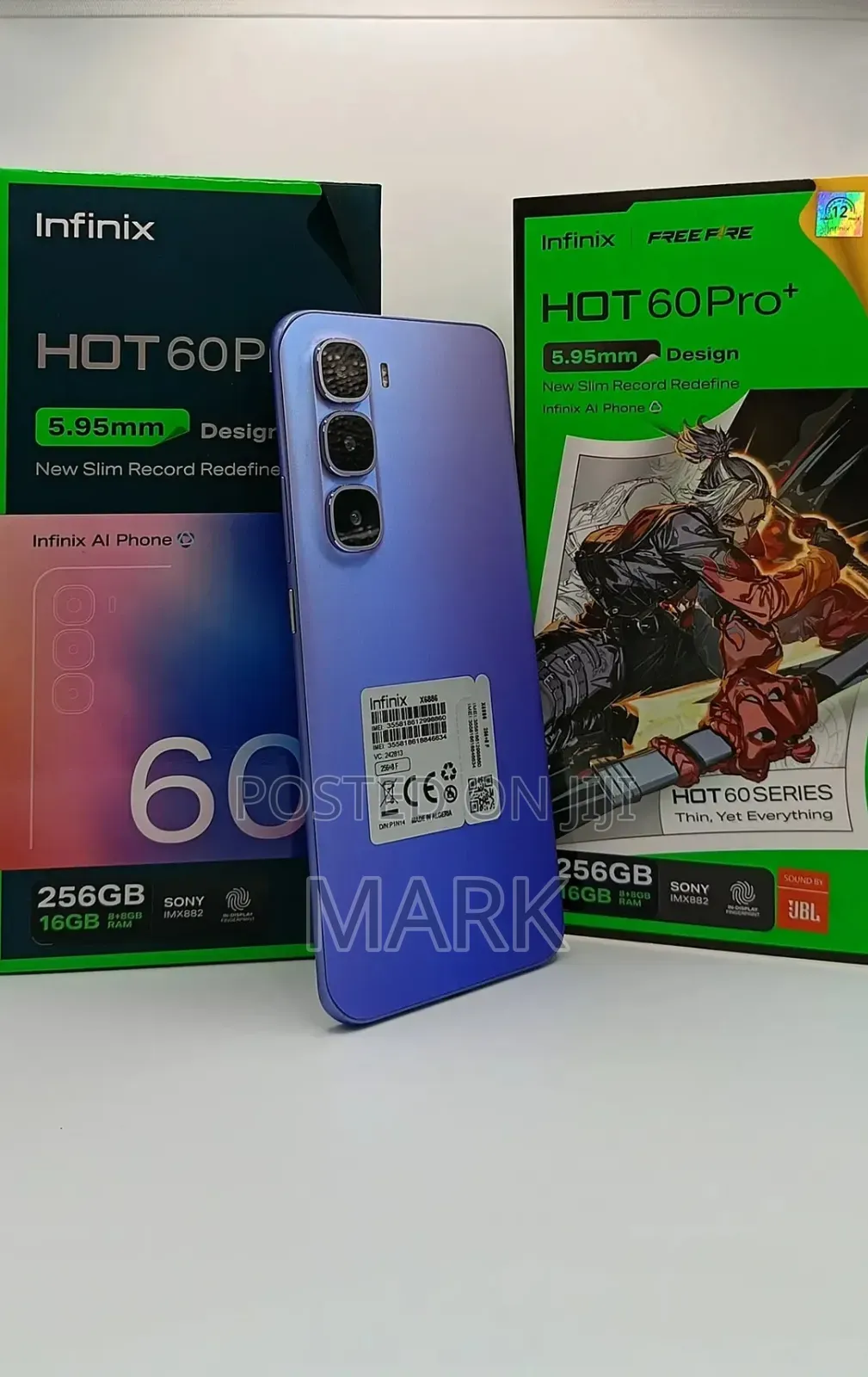 New Infinix Hot 60 Pro+ 128 GB Blue