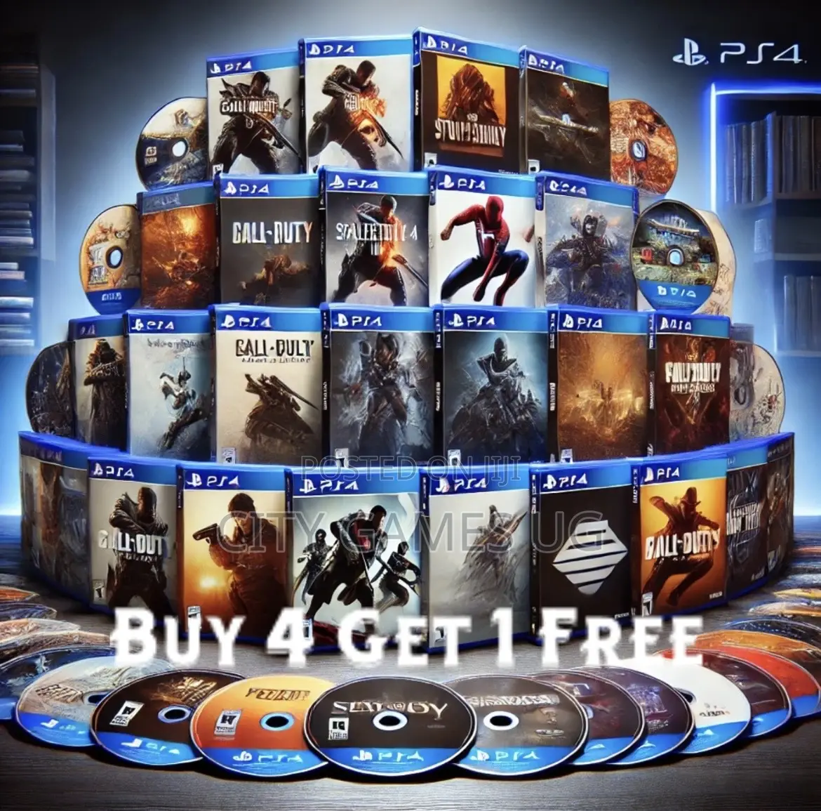 Sony Playstation 4 Ps4 Games Installation Only Buy 4 Get 1 Free