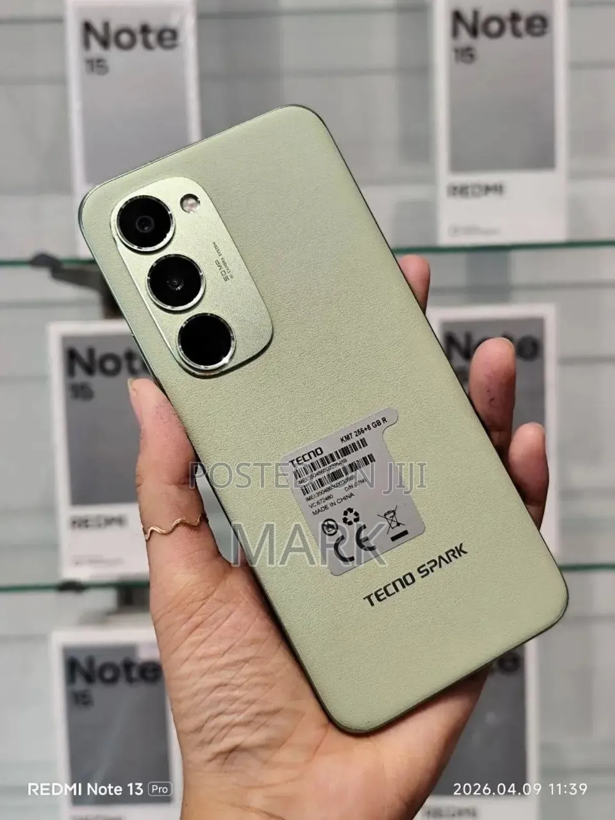 New Tecno Spark 40 Pro+ 256 GB Green
