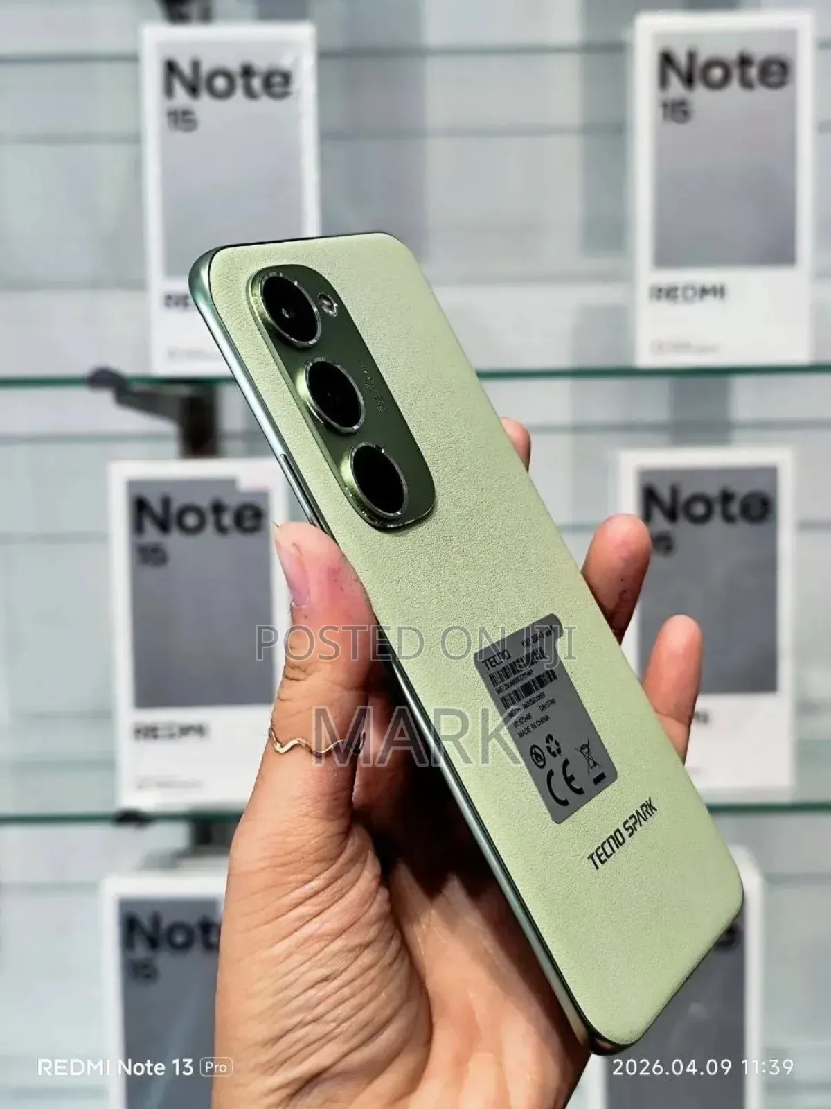 New Tecno Spark 40 Pro+ 256 GB Green