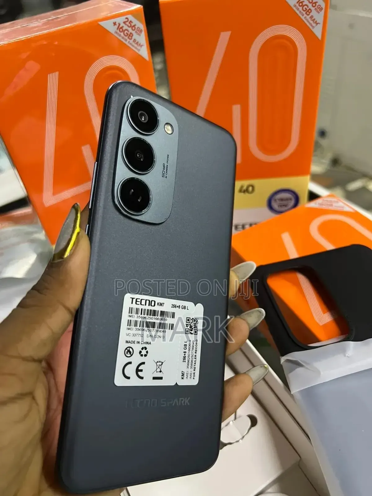 New Tecno Spark 40 Pro+ 256 GB Gray