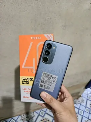 New Tecno Spark 40 Pro+ 256 GB Black