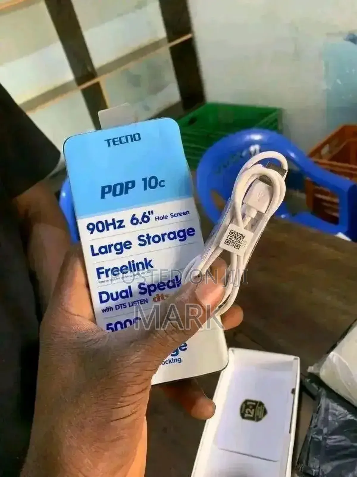 New Tecno Pop 10C 64 GB Black