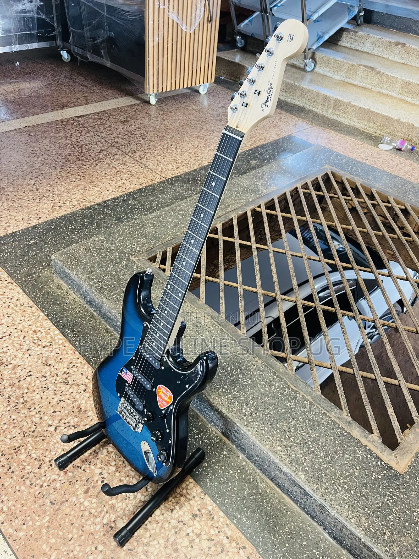 Brandnew Fender Usa Made,Blue Solo Electric Guitar
