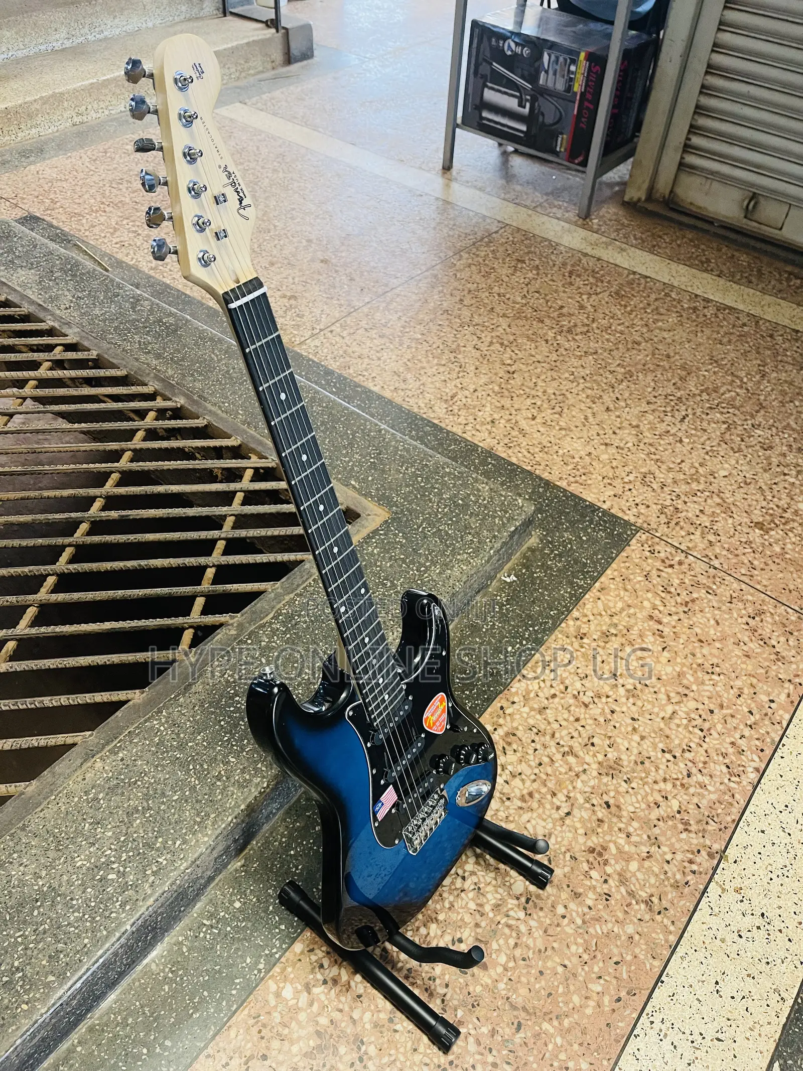 Brandnew Fender Usa Made,Blue Solo Electric Guitar