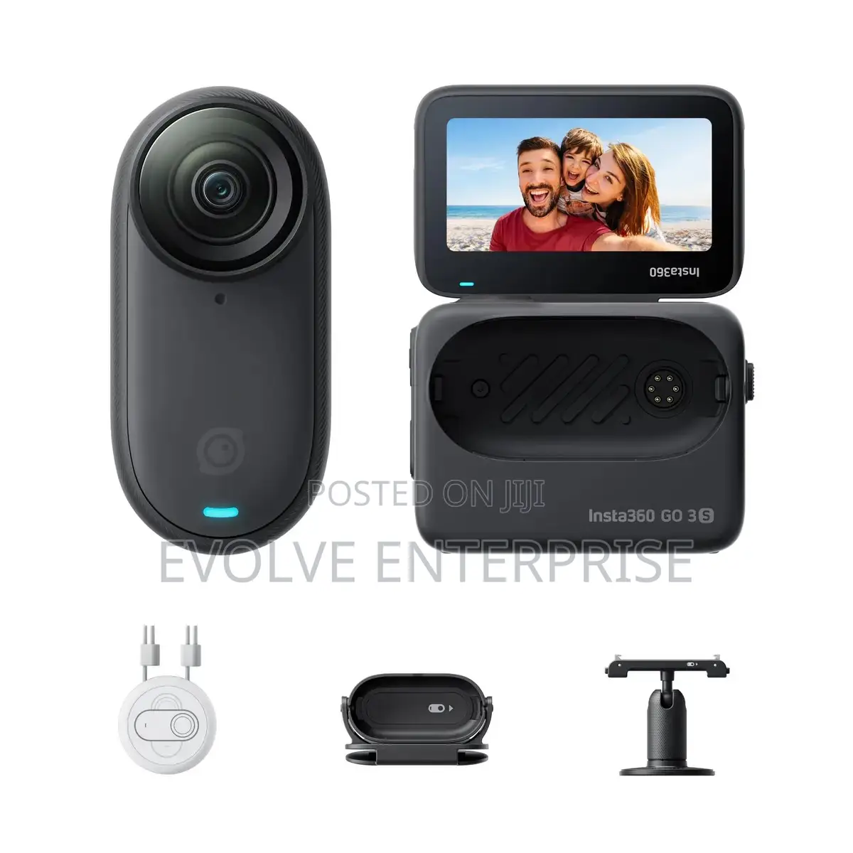 Insta360 Go 3s - 128 Gb Black Tiny Portable Vlogging Camera