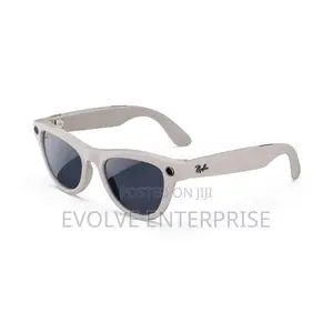 Ray-Ban Meta (Gen 1), Skyler, Shiny Chalky Grey Smart Ai Glasses