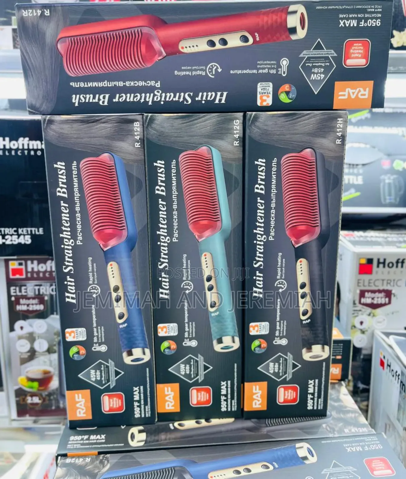 Raf Hair Straightener Brush