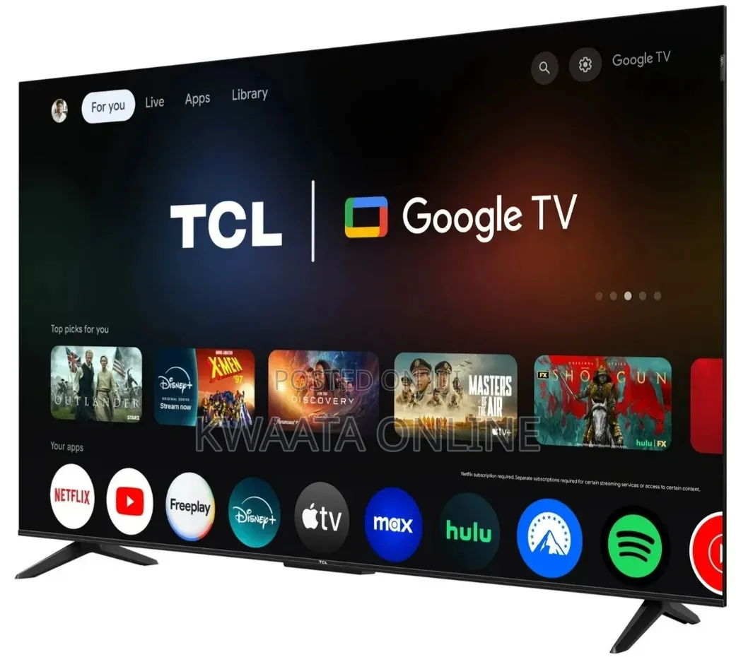 43inch Smart Hdr 10 Qled Google Tv Dolby Sound (32,43,50,65inch)