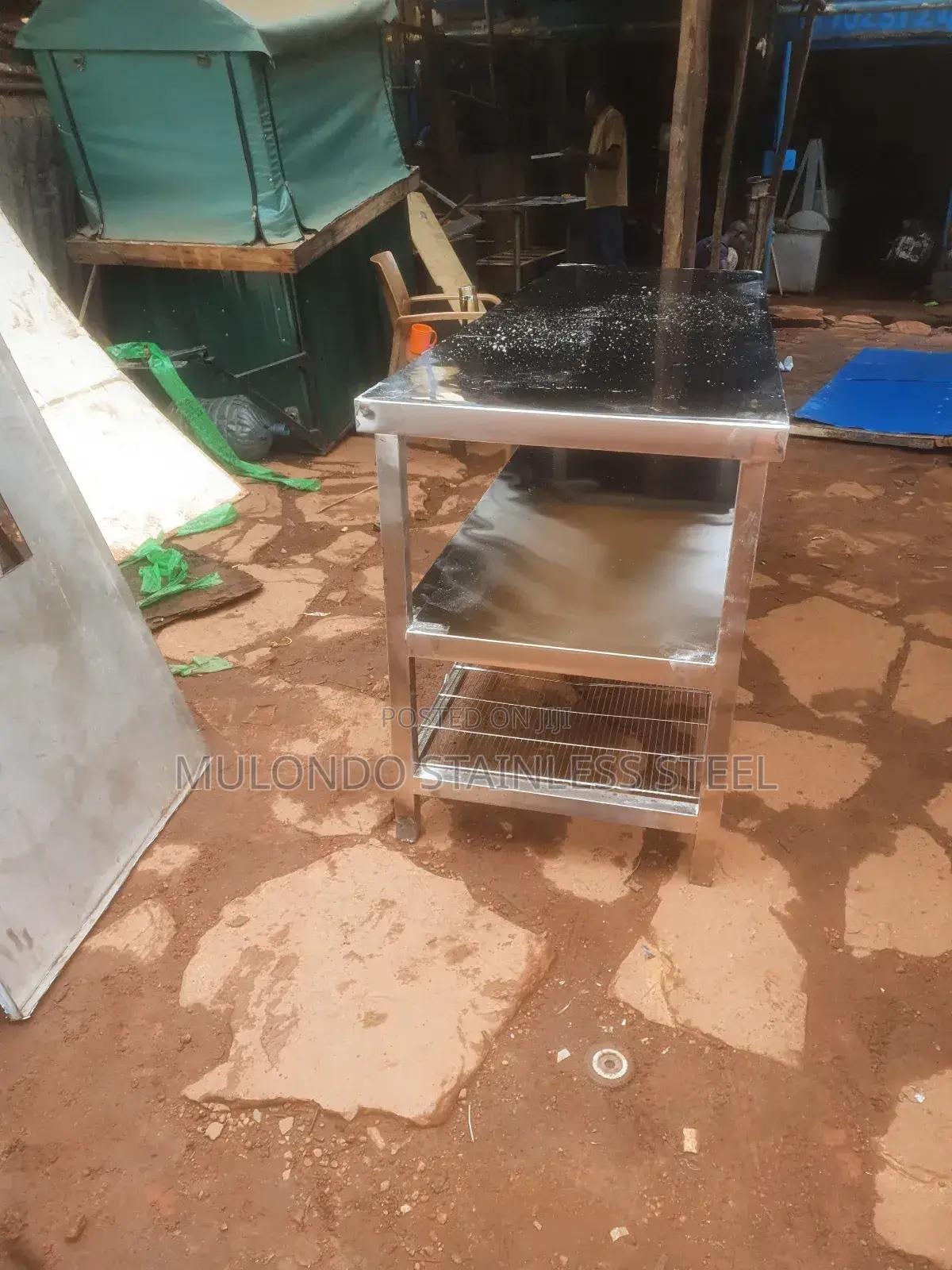Stainless Steel Waking Table Three Steps