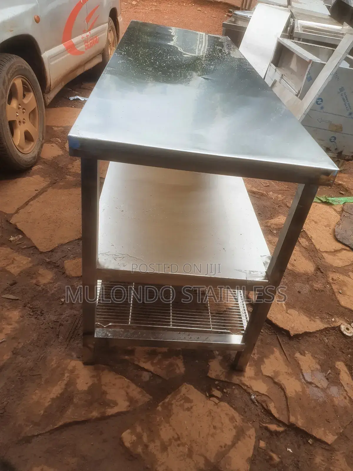 Stainless Steel Waking Table Three Steps