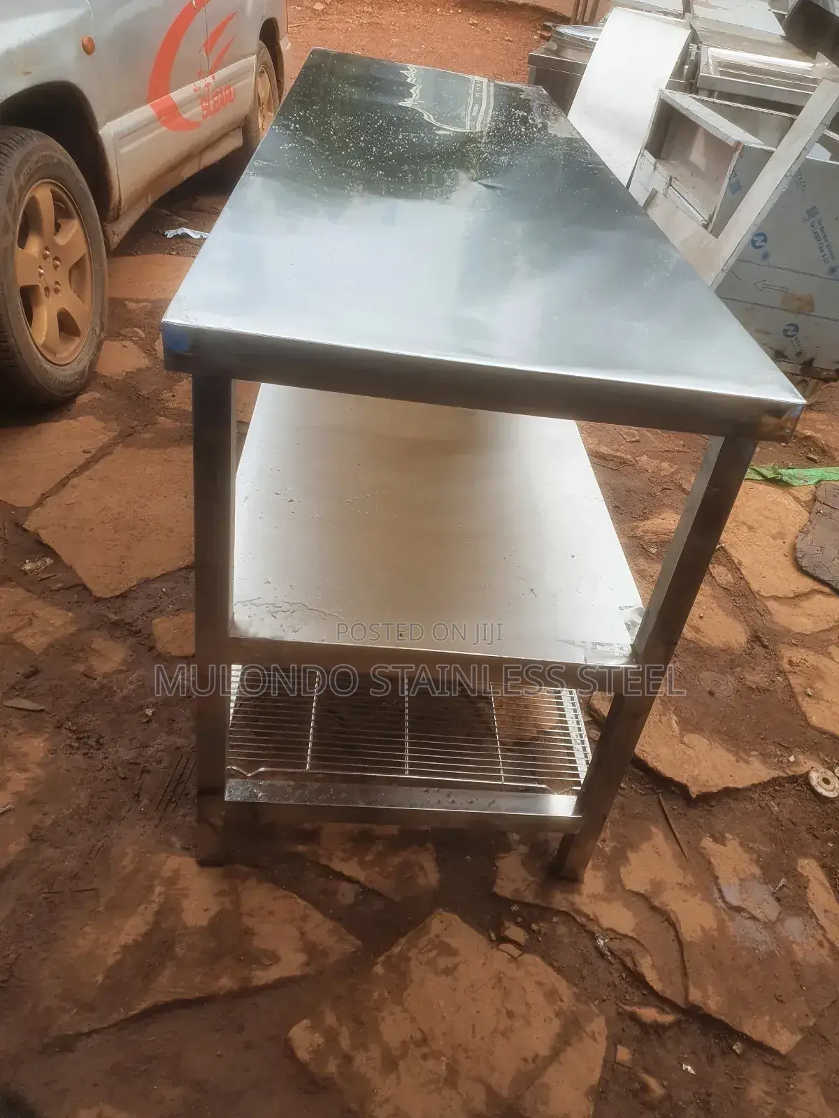 Stainless Steel Waking Table Three Steps