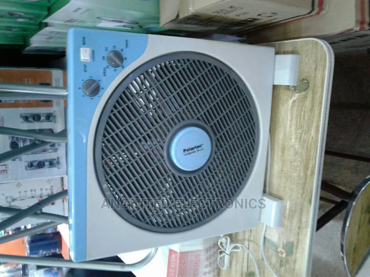 Box Fans Blue