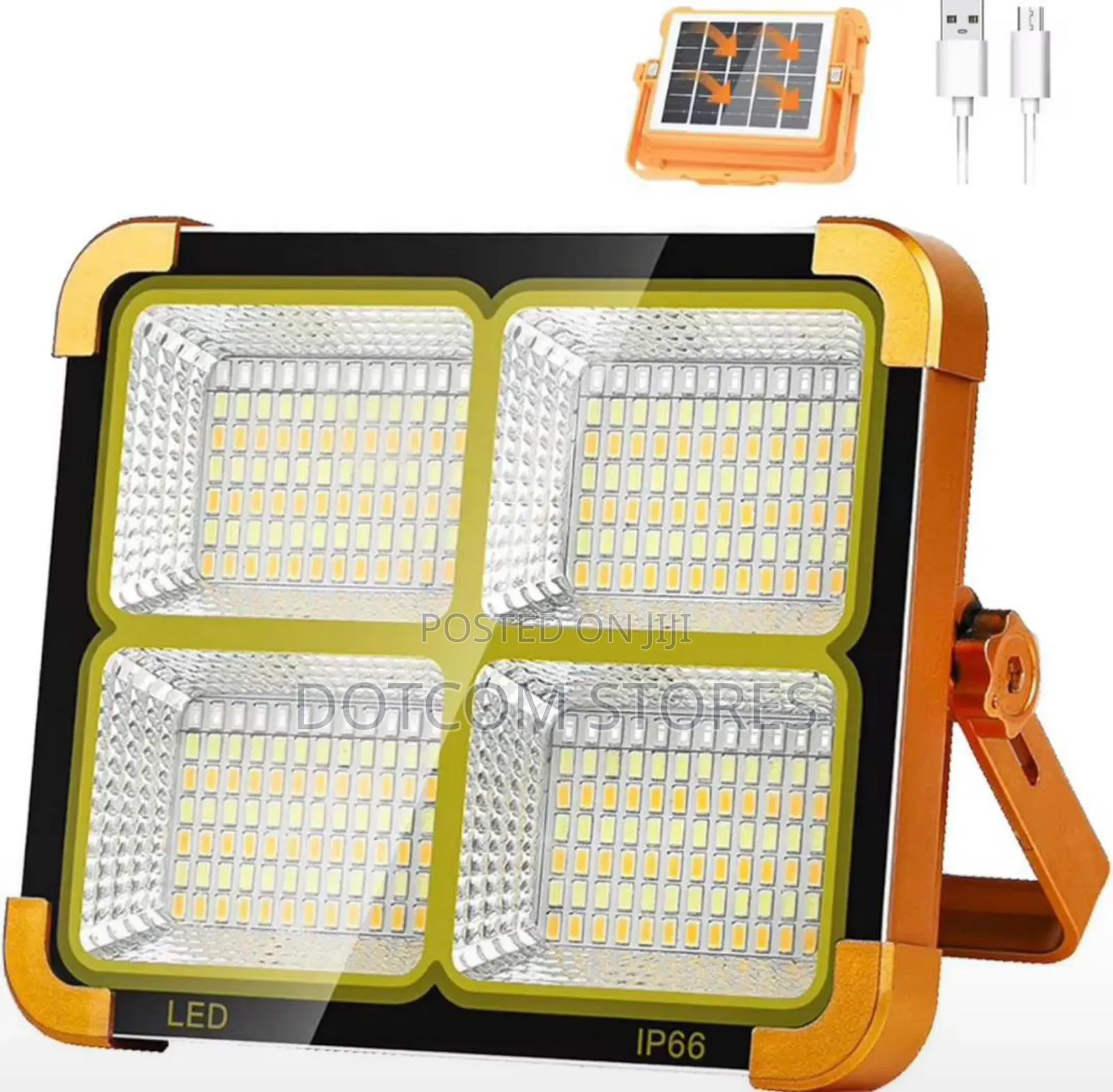 Portable Rechargeable Solar Led Floodlight