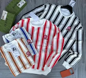 Quality Stripped Roundneck Sweartshirts