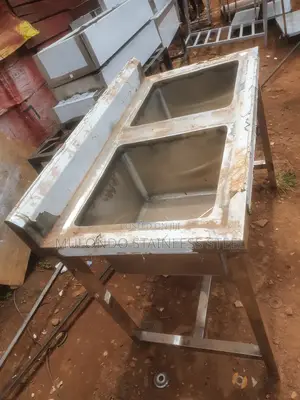 Commercial Stainless Steel Sink Dable Bowls