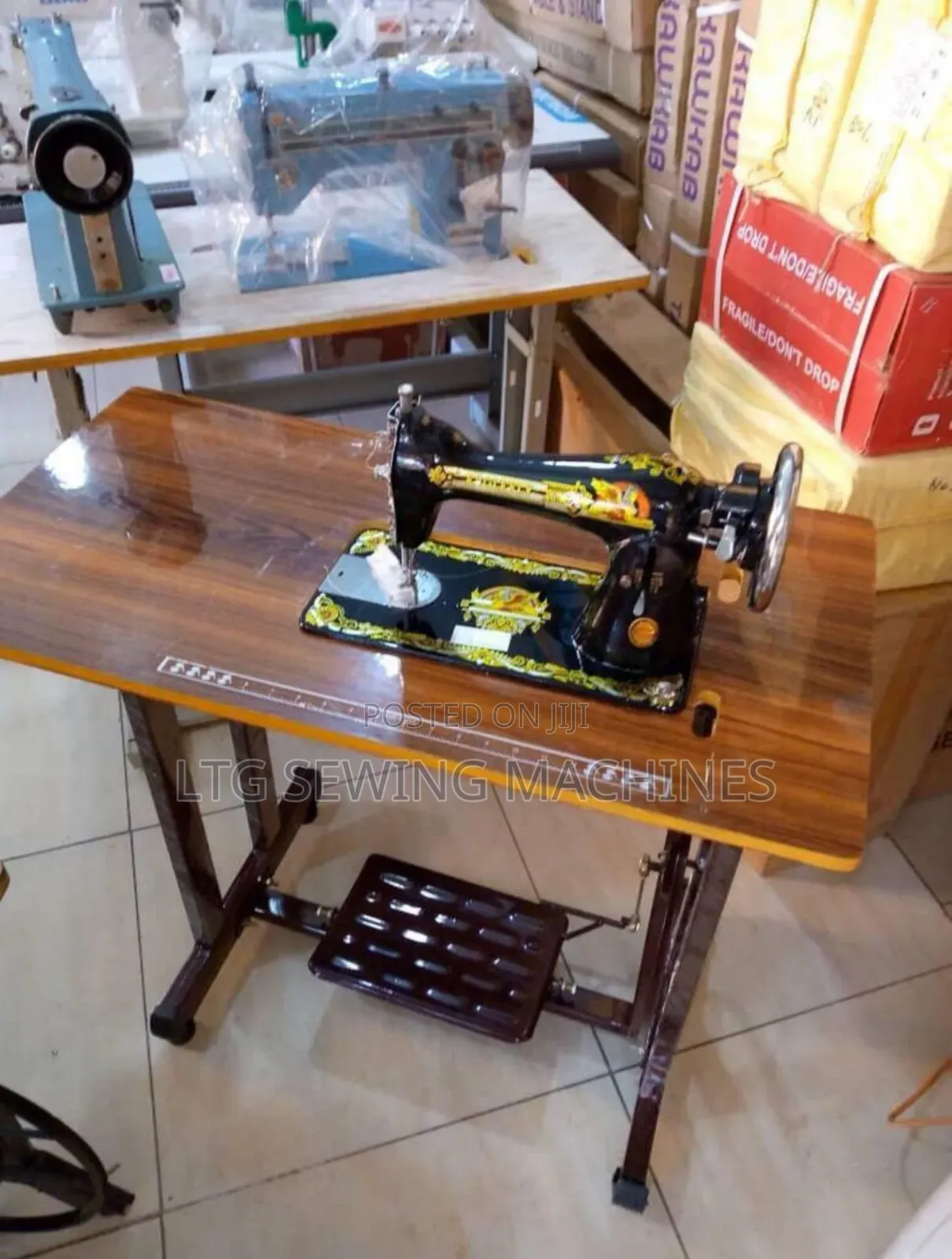 Singer Sewing Machine With Imported Stands