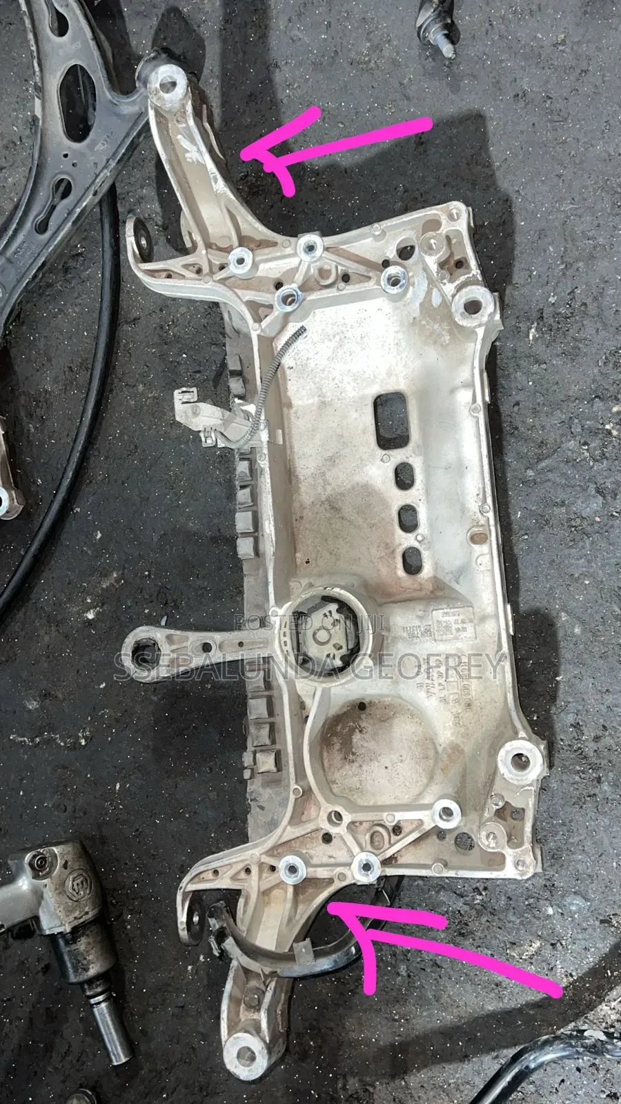 Down Suspension Plate