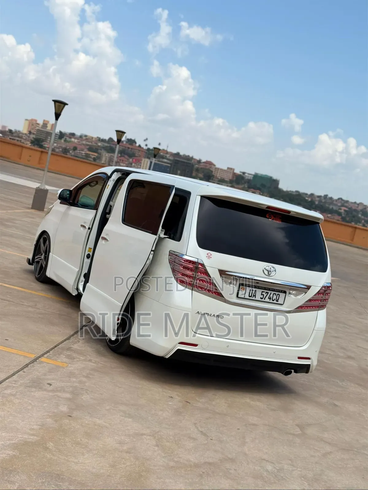 Toyota Alphard 2011 White