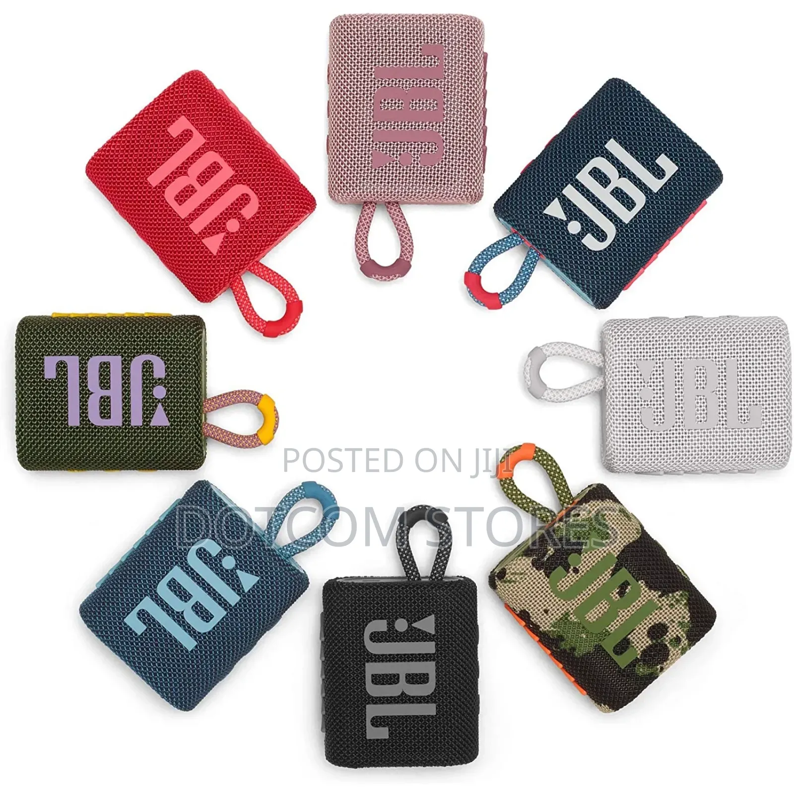 Original JBL Go 3 Portable Waterproof Speaker.