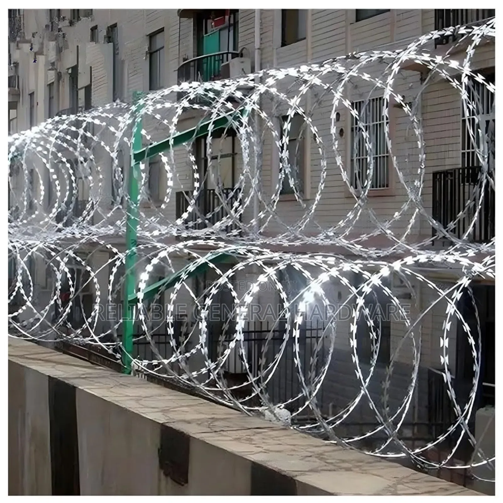 Razor Wire Fence Ssekanolya 8meters