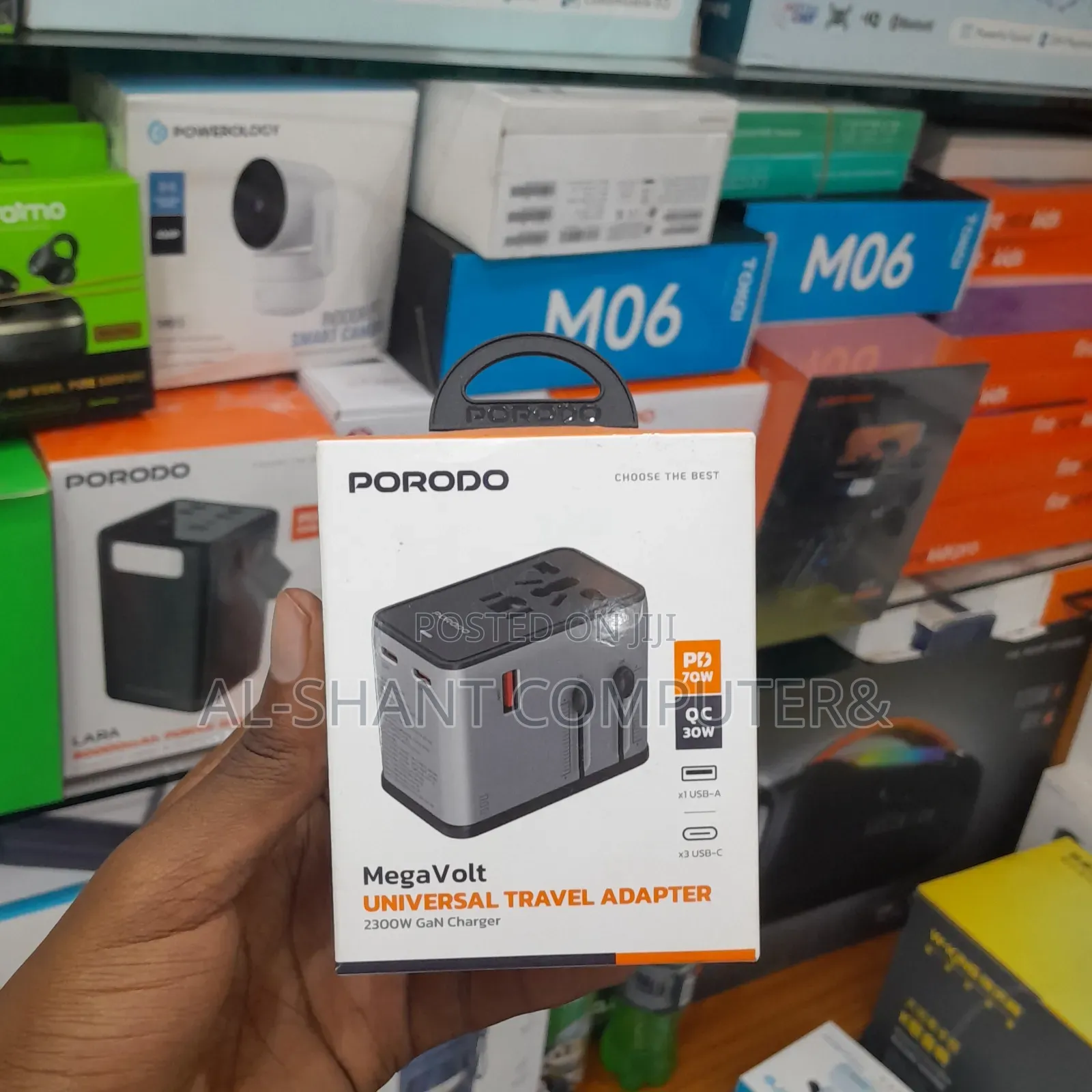 Porodo Mega Voltage Universal Travel Adapter