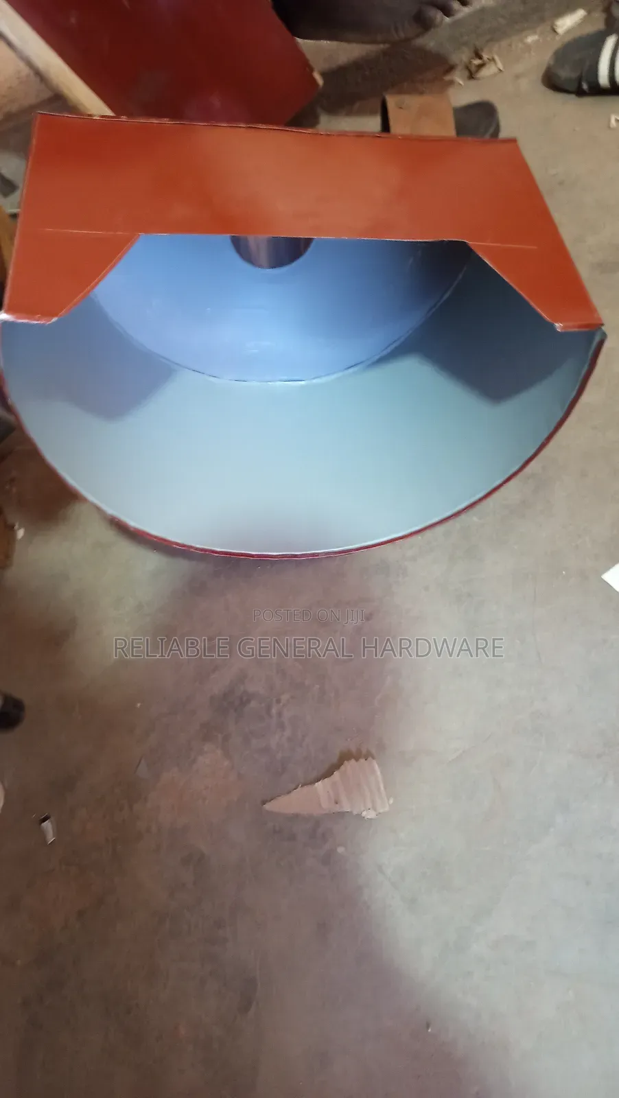 Semi Circle Water Metallic Water Box 1ft X 1 Feet