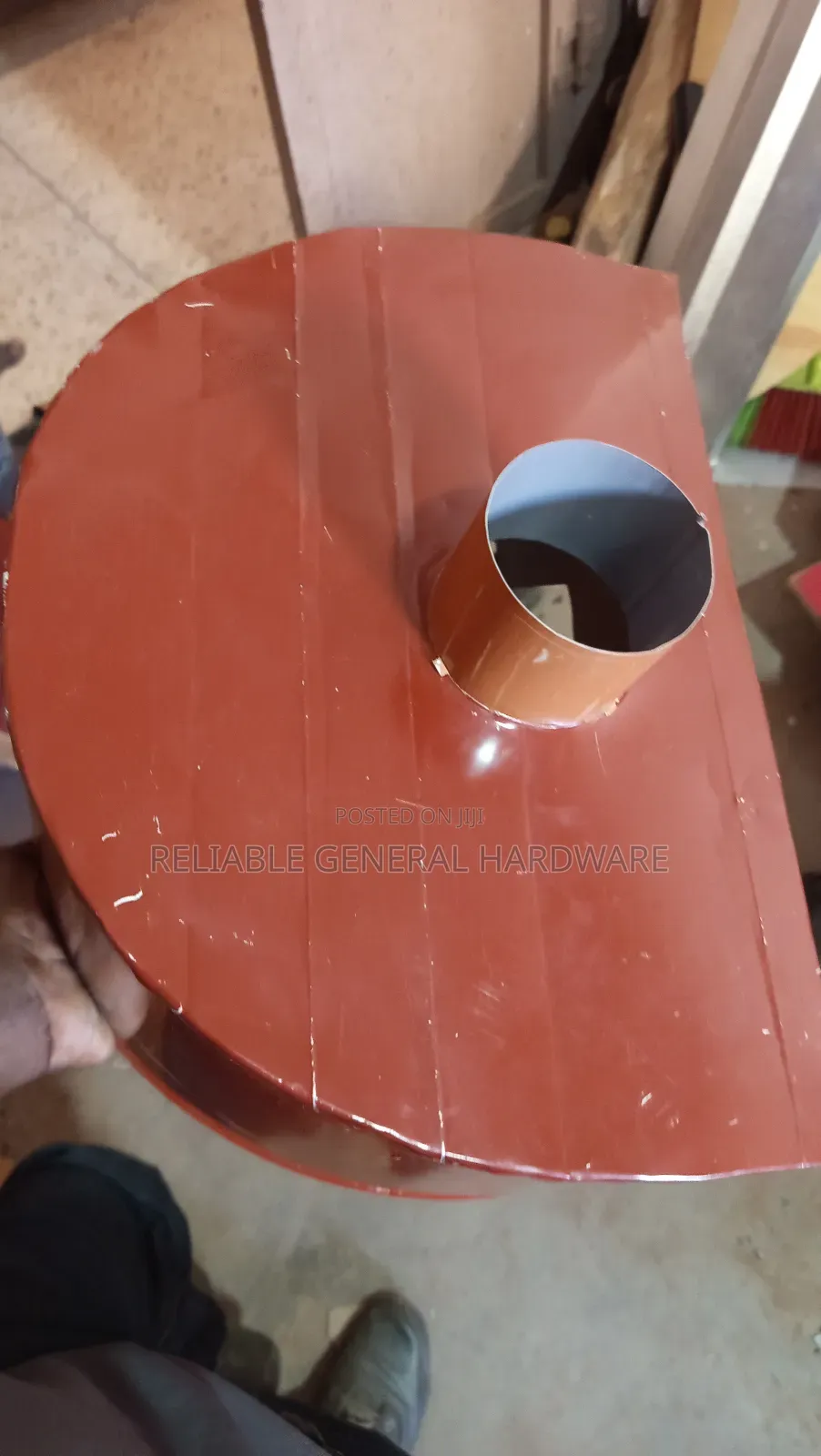 Semi Circle Water Metallic Water Box 1ft X 1 Feet