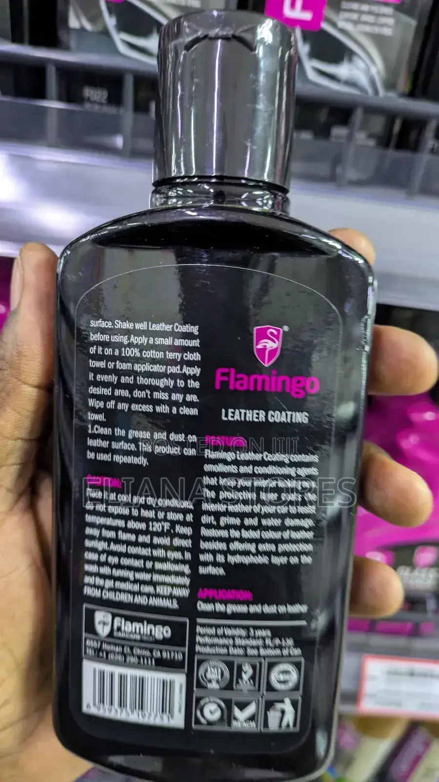 Flamingo Leather Coating