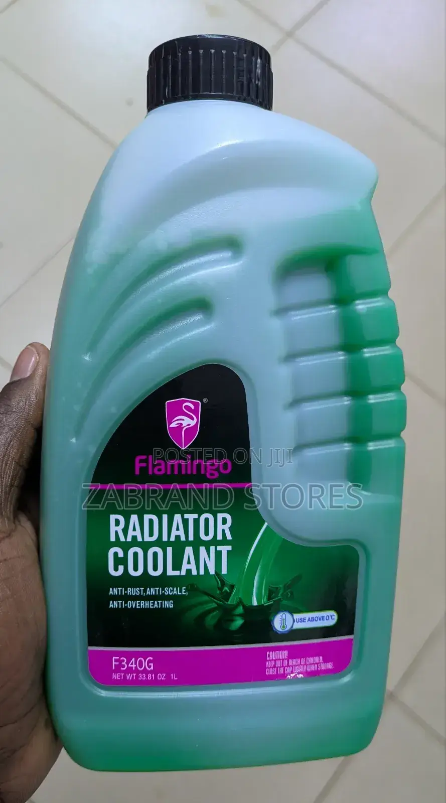 Radiator Coolant for Use in Temperature Above 0°C