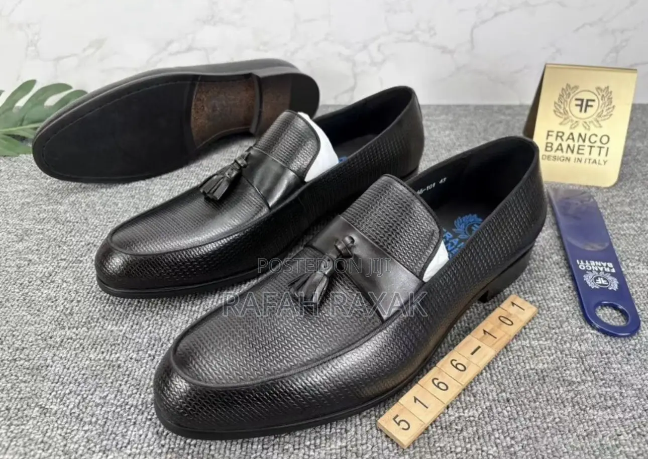 Men’S Super Classic Franco Banetti Formal Tassel Loafers