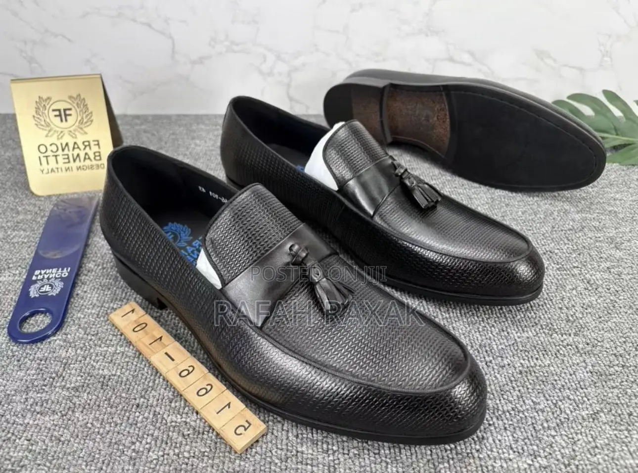 Men’S Super Classic Franco Banetti Formal Tassel Loafers