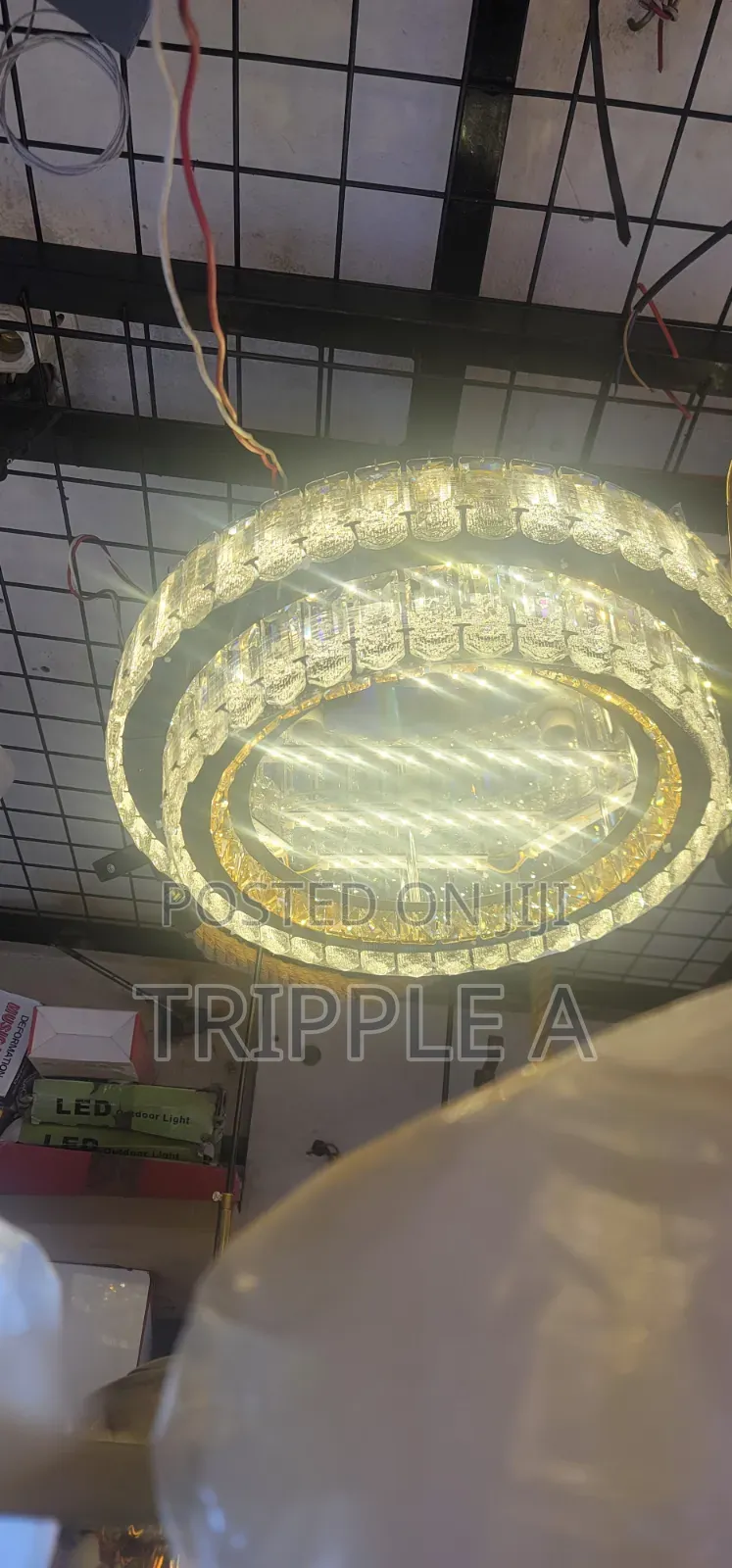 2 Tier Luxury Crystal Chandelier