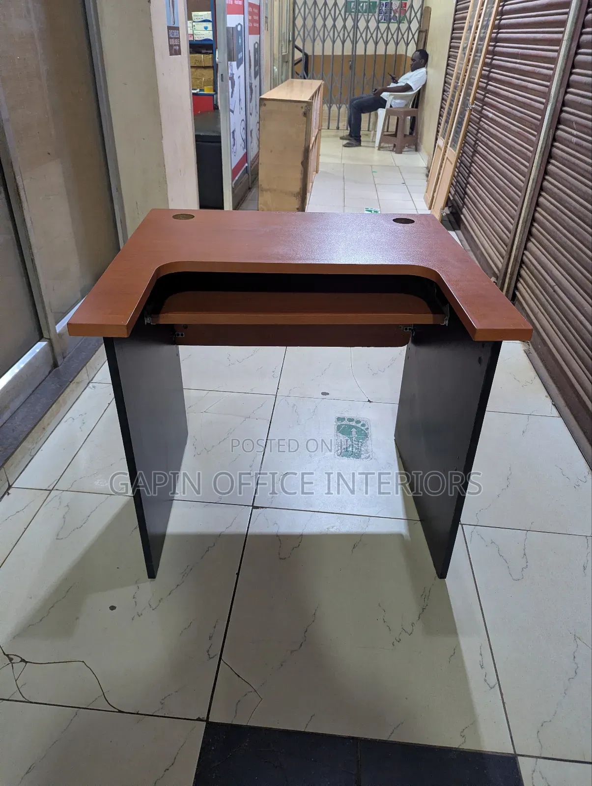 Simp Home Study// Office Table With a Movable Keyboard