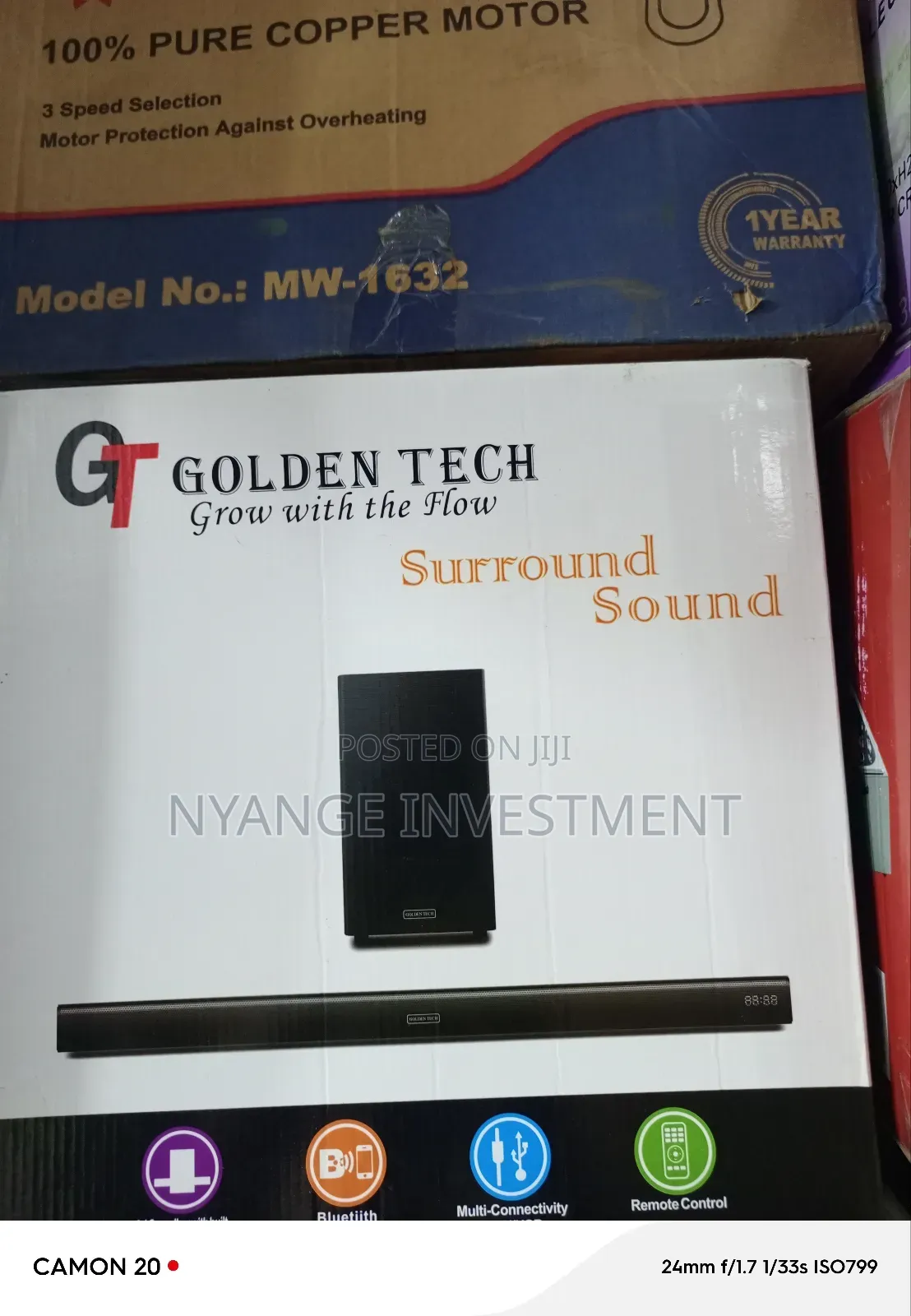 Sound Bar. Golden Tech Sound Bar