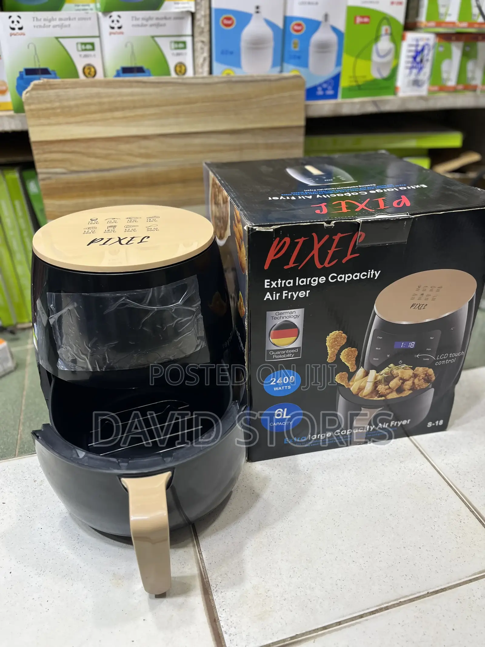 Pixel 6l Digital Airfryer – Healthy, Fast Oil-Free Cooking