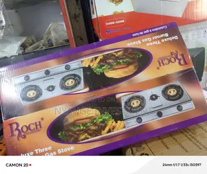 Roch Gas Stove. 3 Burner Stove