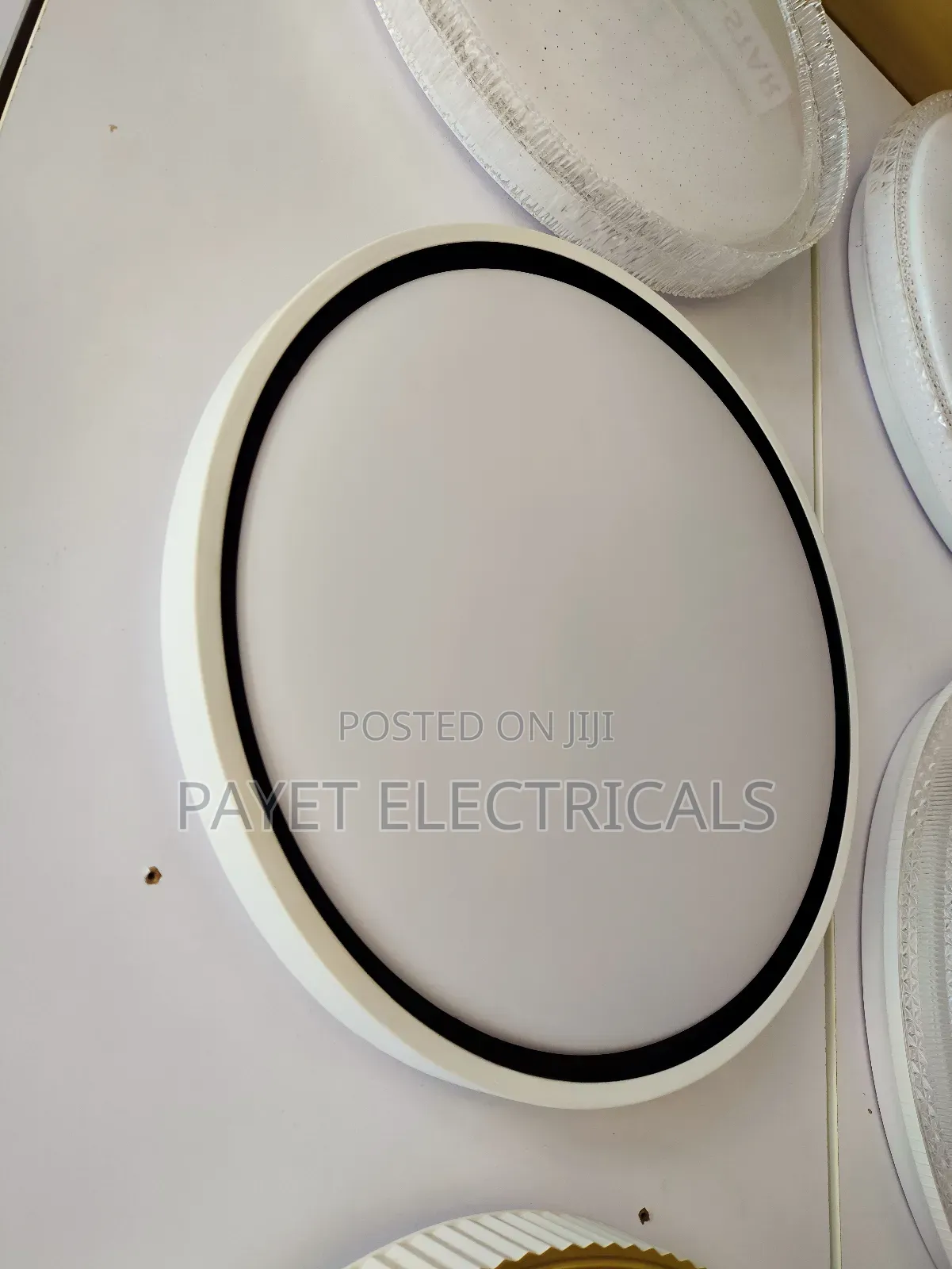 Black Strip Centre Ceiling Light